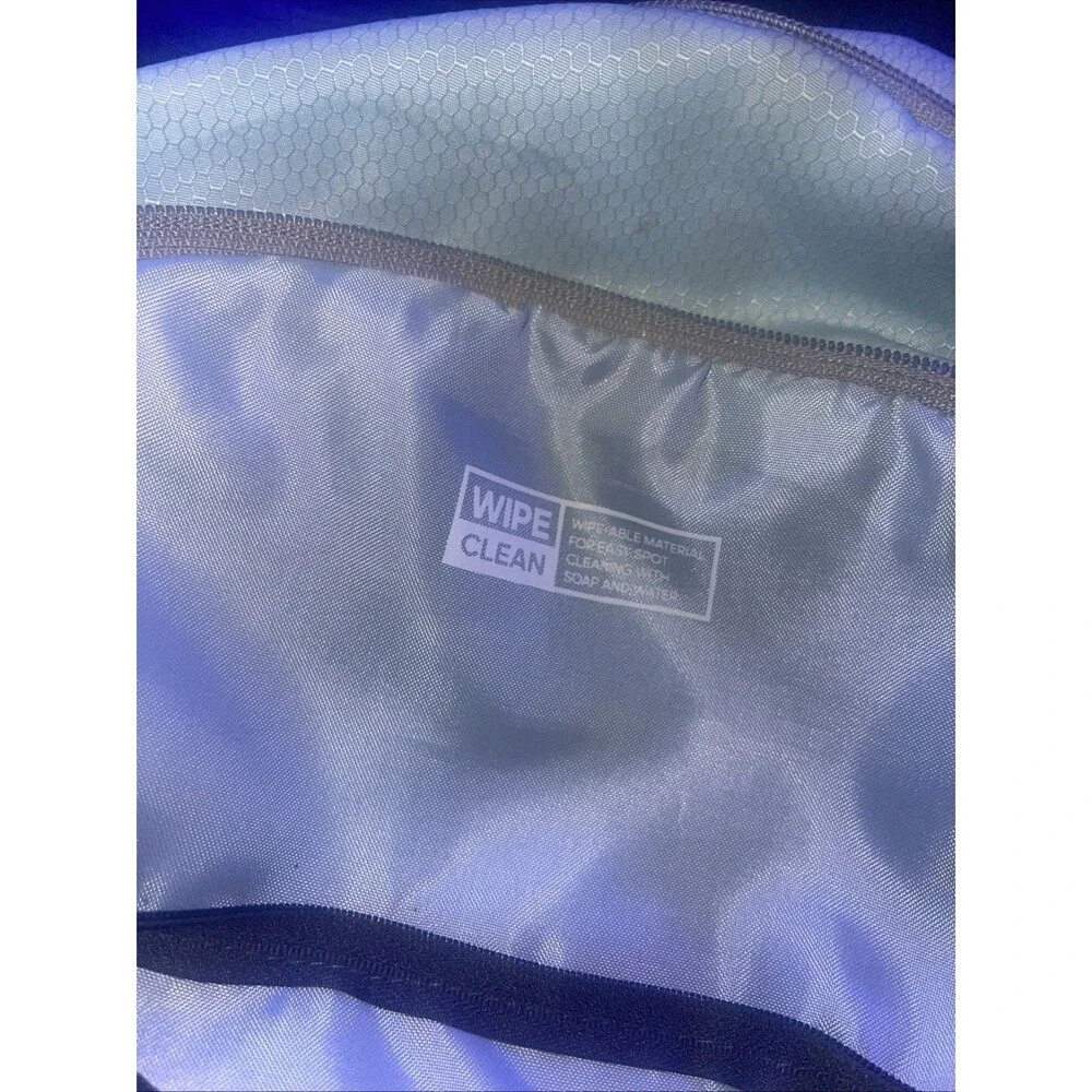 Adidas Mint Green Gray Backpack Unisex Multiple Pockets